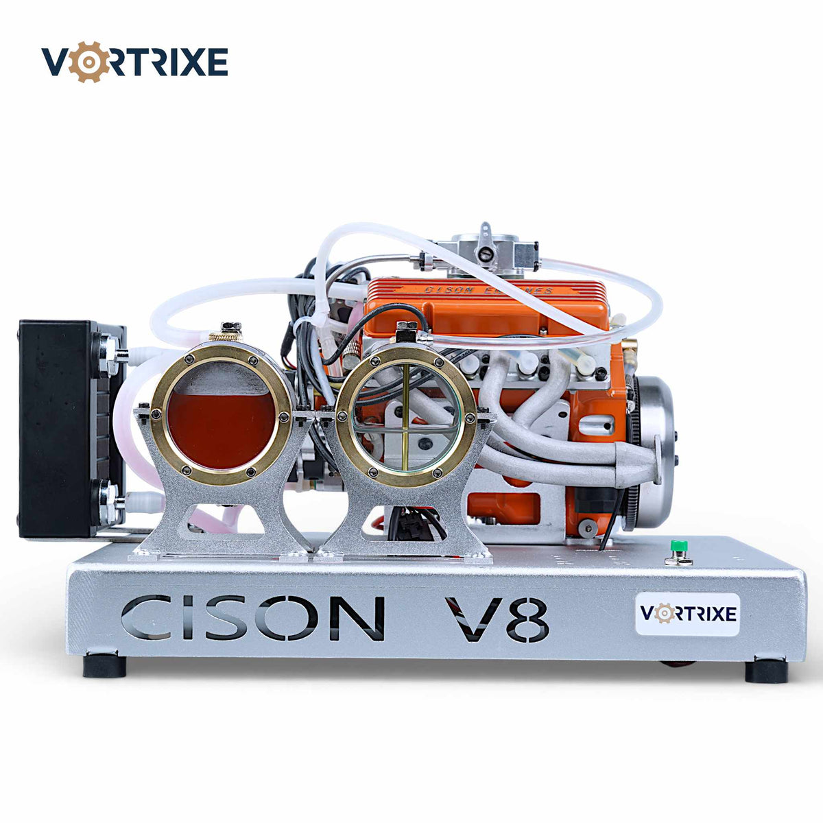 VORTRIXE &amp; TOYAN V8-Motor, 28 ccm OHV-Nitro-Motormodell 