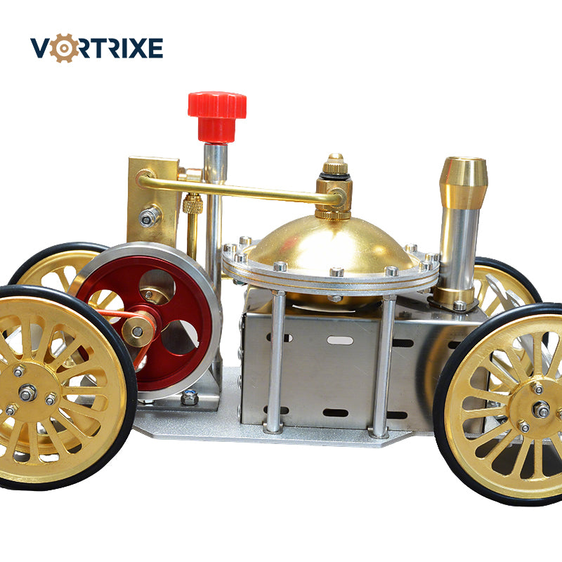 VORTRIXE Retro Steam Engine Car STEM Model