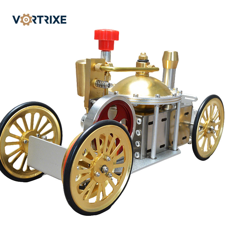 VORTRIXE Retro Steam Engine Car STEM Model