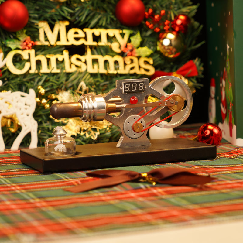 Modèle de moteur Stirling VORTRIXE avec lampe à incandescence 