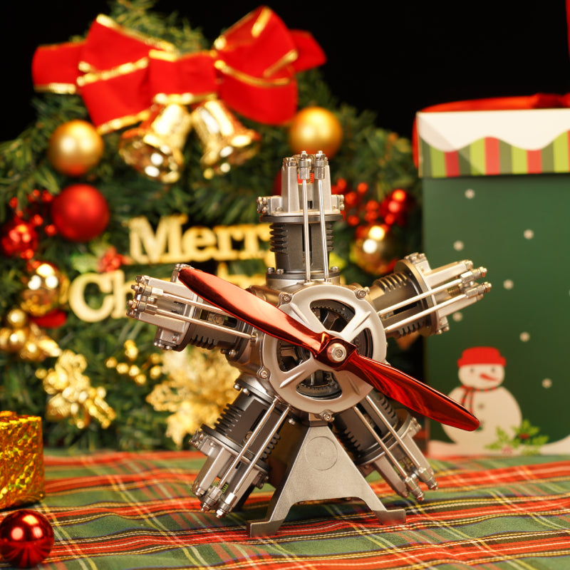 VORTRIXE &amp; TECHING Kit de modèle de moteur radial 5 cylindres 