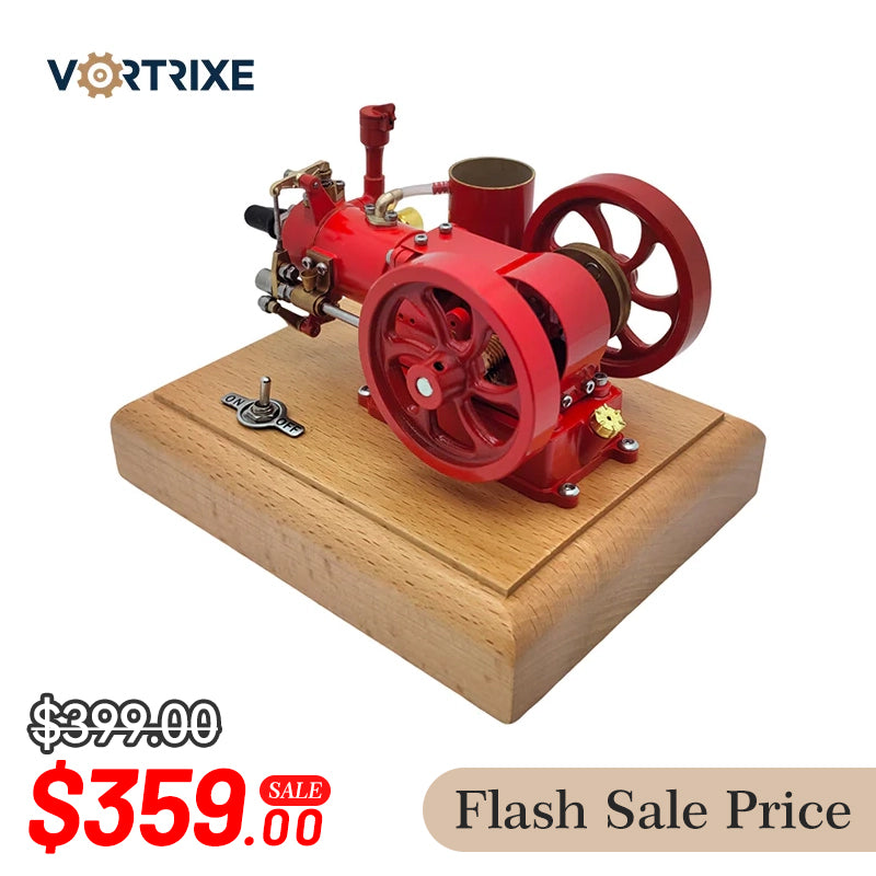 VORTRIXE Water Cooling Heat Structure Mini Educational Gasoline Engine Model