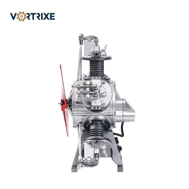 VORTRIXE &amp; TECHING Kit de modèle de moteur radial 5 cylindres 