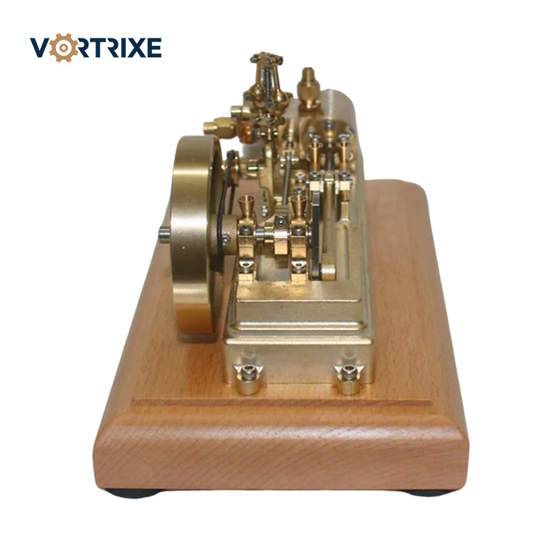 VORTRIXE Reciprocating Single-cylinder Double-acting Mill Steam Engine Model Toys