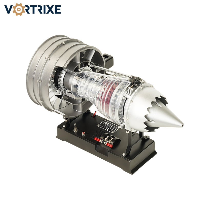 VORTRIXE &amp; TECHING DIY-Bausätze für zweiwellige Flugzeug-Turbofan-Triebwerke 