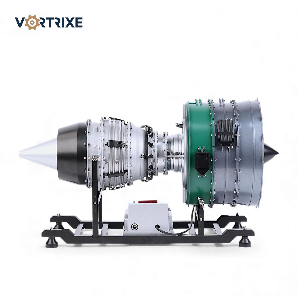 Spool Fan Rotor VORTRIXE & TECHING 1000+Pcs DIY Twin-spool Aircraft Turbofan Engine Ki ...