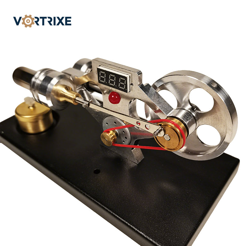VORTRIXE Stirling Engine Model with Glow Lamp