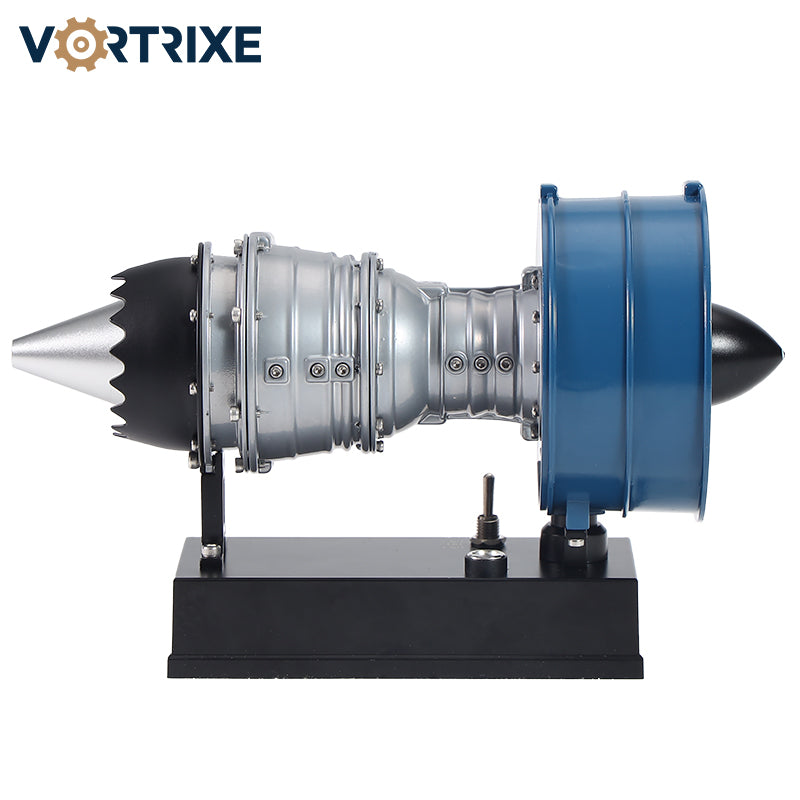 VORTRIXE & TECHING DIY Metal Electric Mini Turbofan Engine Kits for STEM Education