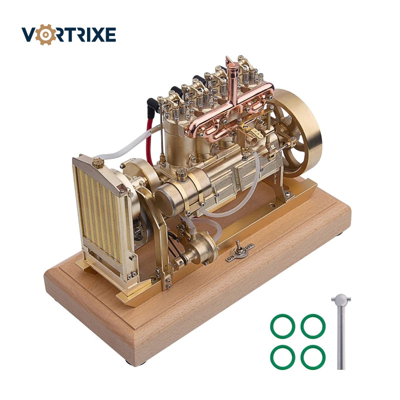VORTRIXE Vertical 4-cylinder OHV Gas Engine Model with Mechanical Speed Limit