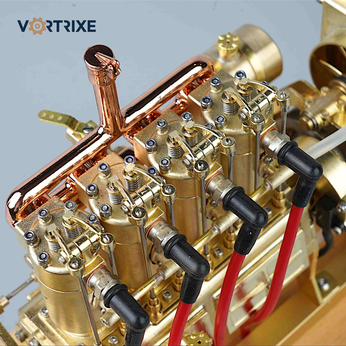 VORTRIXE Wasserkühlungs-Wärmestruktur Mini-Lernmodell mit Benzinmotor 