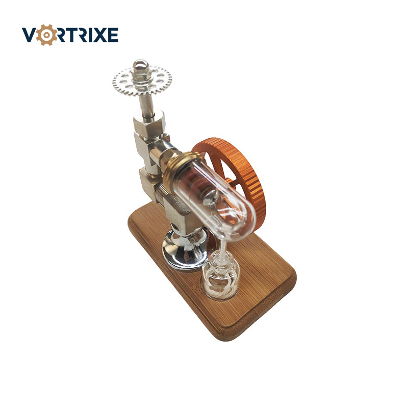 VORTRIXE Mini Hot Air Stirling Engine Model