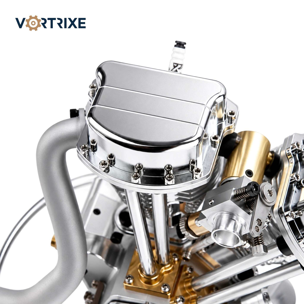 VORTRIXE &amp; TOYAN V8-Motor, 28 ccm OHV-Nitro-Motormodell 