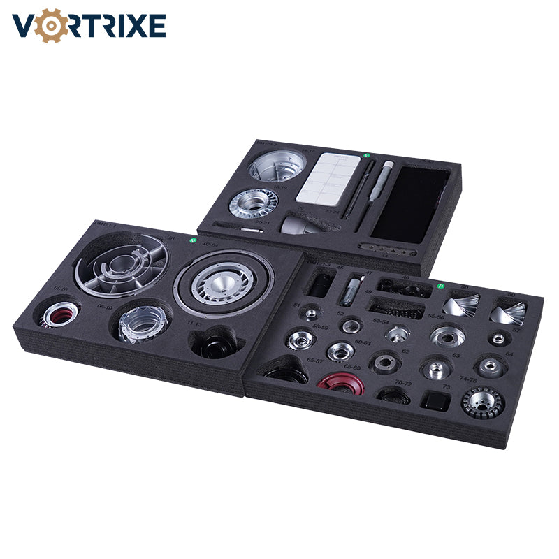 VORTRIXE &amp; TECHING DIY-Bausätze für zweiwellige Flugzeug-Turbofan-Triebwerke 