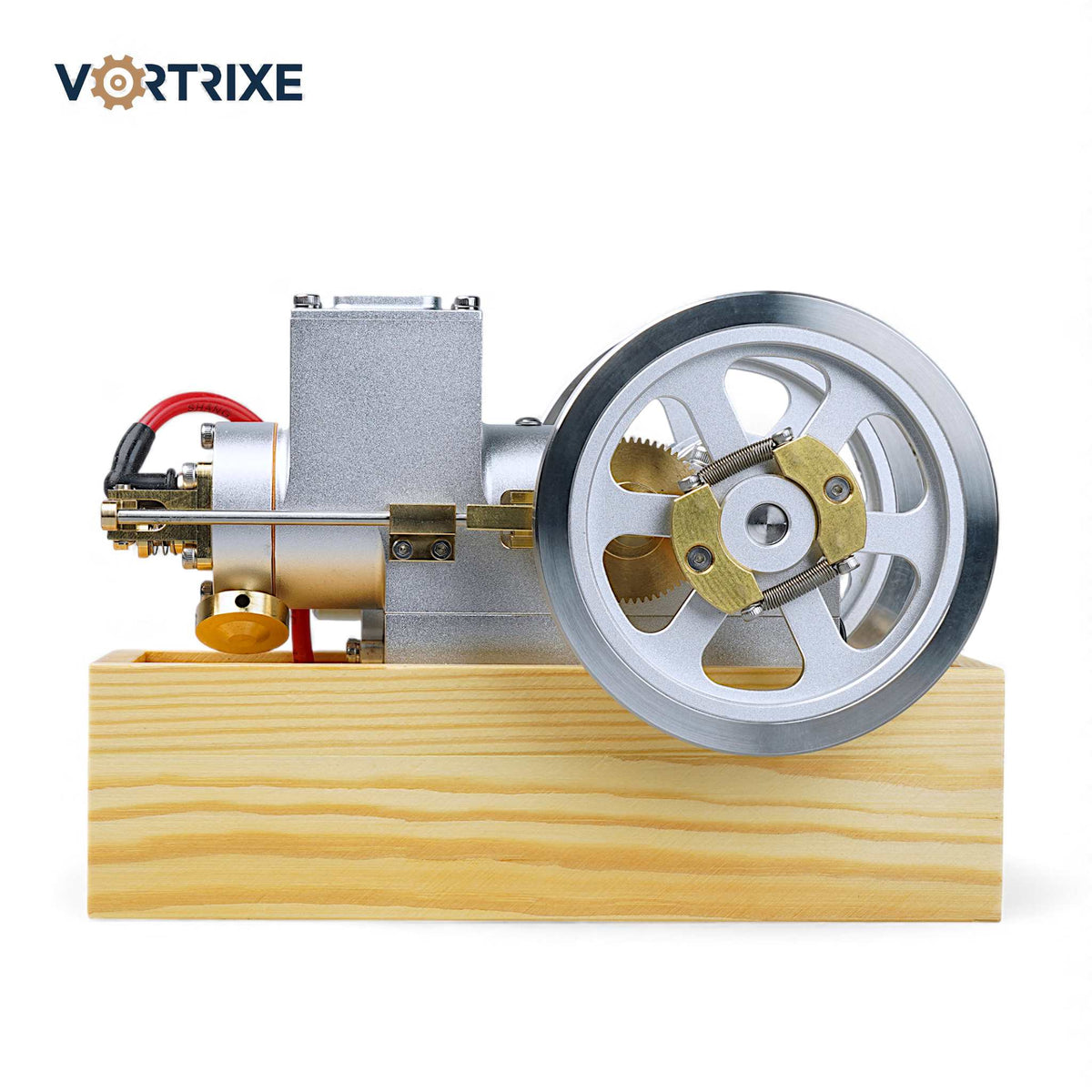 VORTRIXE &amp; OKMO M90 Vollmetall-Upgrade Hit &amp; Miss Gasmotor Verbrennungsmotor