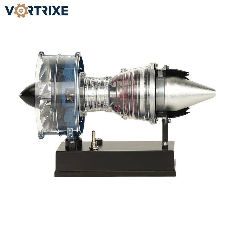 VORTRIXE & TECHING DIY Metal Electric Mini Turbofan Engine Kits for STEM Education