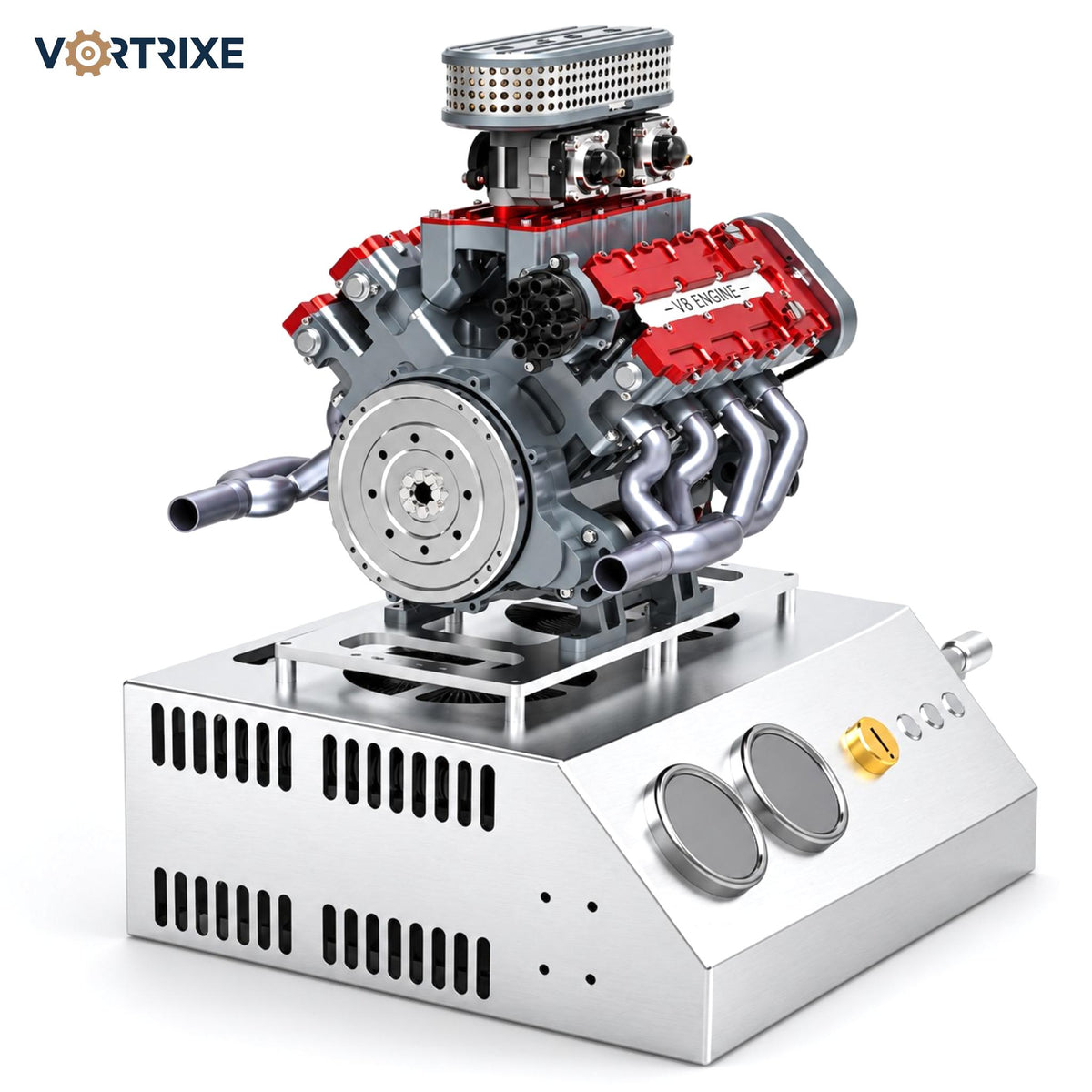 Moteur VORTRIXE &amp; TOYAN V8 28cc OHV Nitro Modèle 