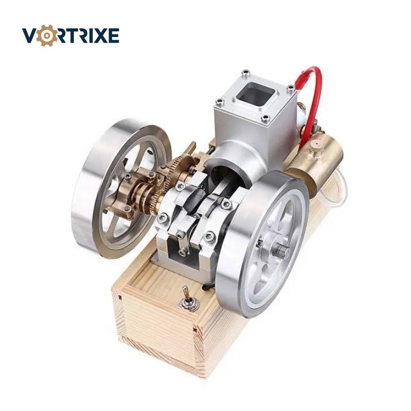 Mise à niveau VORTRIXE Moteur à essence entièrement métallique Hit &amp; Miss Moteur à combustion interne 