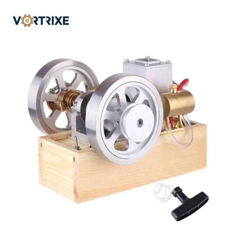 Mise à niveau VORTRIXE Moteur à essence entièrement métallique Hit &amp; Miss Moteur à combustion interne 