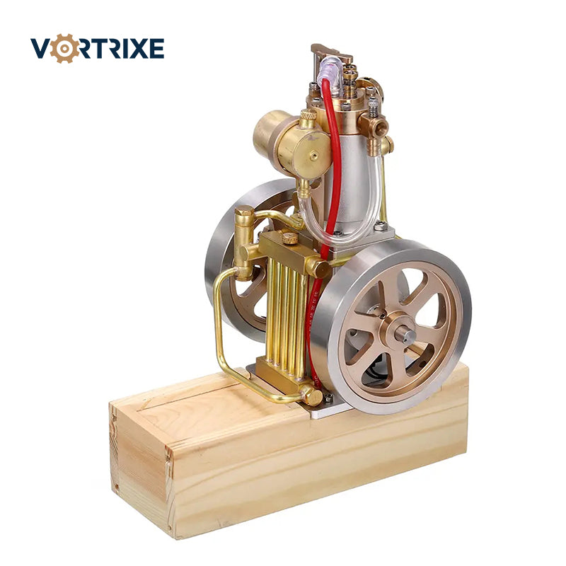 VORTRIXE Hit & Miss Upgraded Version Water Cooling Cycle Gas Vertical Engine Model