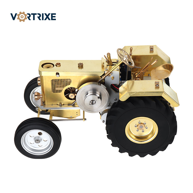 VORTRIXE Tractor Model Toy Air Cooled Single Cylinder Gasoline Engine Model