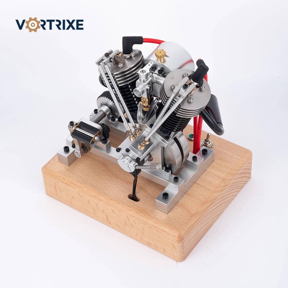 VORTRIXE Motorcycle Mini V-twin Engine V2 Gasoline 4-Stroke Engine Model
