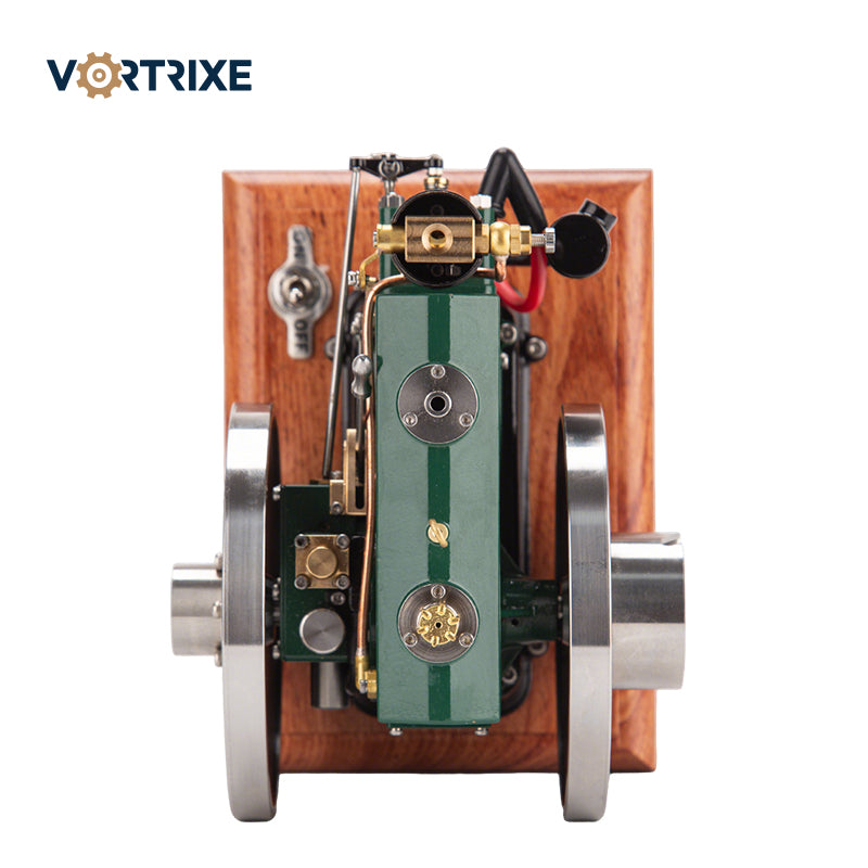 VORTRIXE 1/8 Scale 3.6CC Mini Vintage Single Cylinder Four-Stroke Gasoline Engine Model