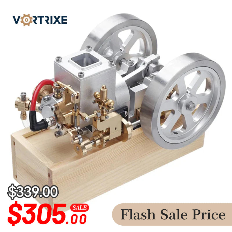 VORTRIXE & OKMO M93 Upgraded Hit & Miss Water-cooled Miniature Gasoline Engine