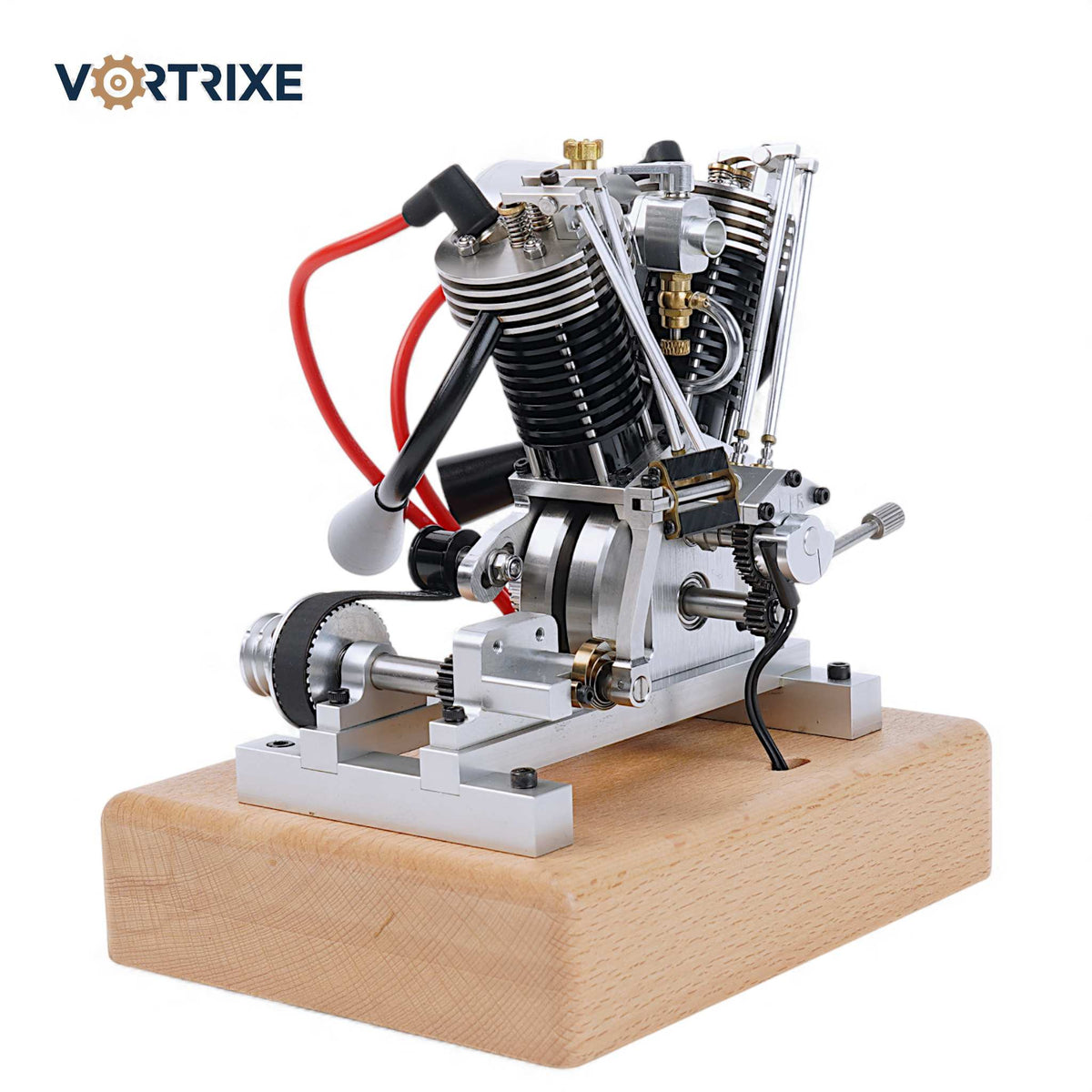VORTRIXE Motorcycle Mini V-twin Hoglet Engine V2 Gasoline 4-Stroke Engine Model