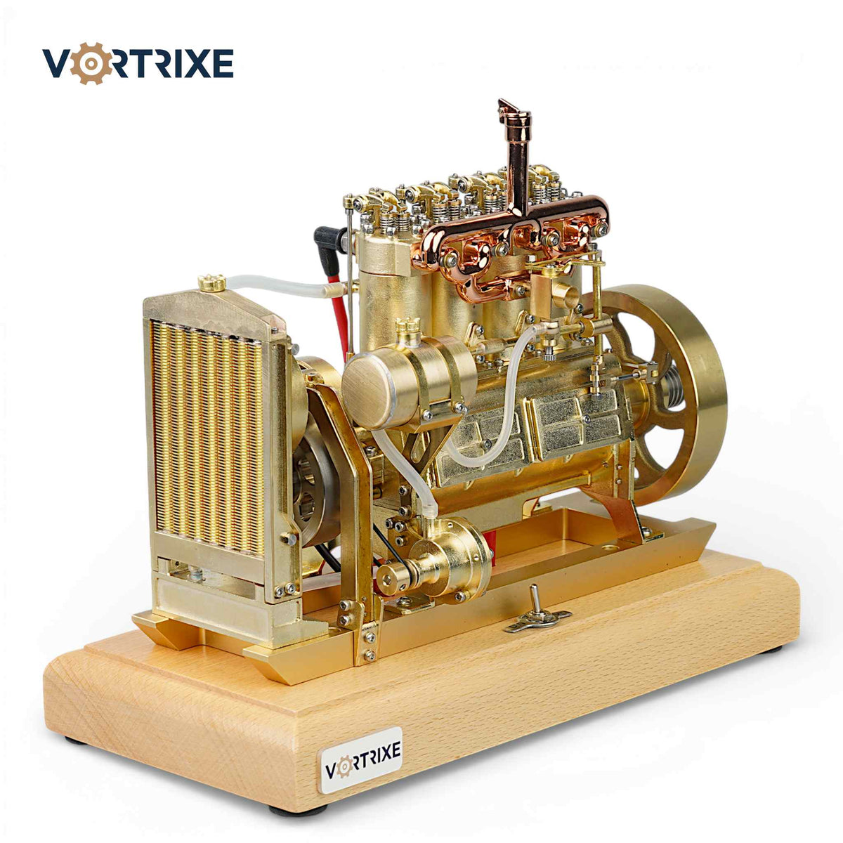 VORTRIXE Wasserkühlungs-Wärmestruktur Mini-Lernmodell mit Benzinmotor 