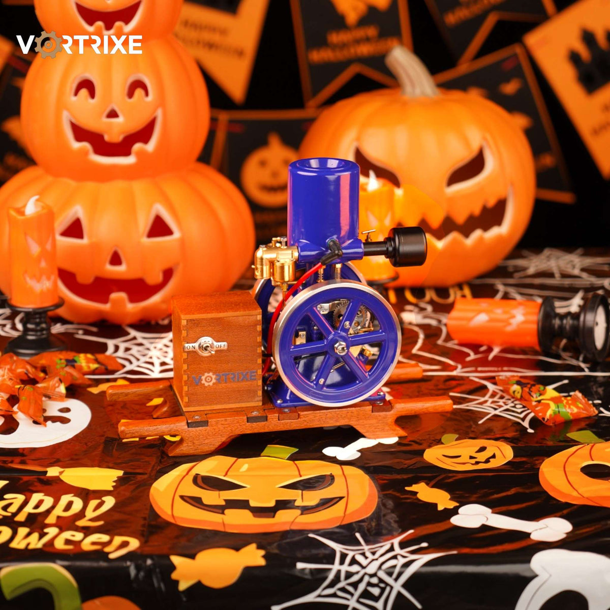VORTRIXE & OKMO N01 Modèle de moteur monocylindre vertical – Précommande