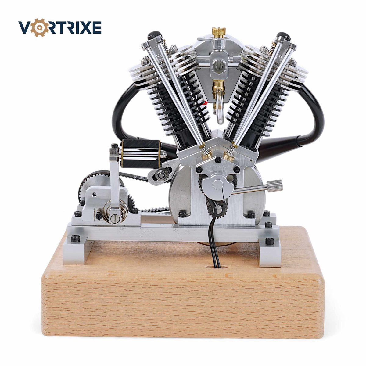 VORTRIXE Motorcycle Mini V-twin Hoglet Engine V2 Gasoline 4-Stroke Engine Model