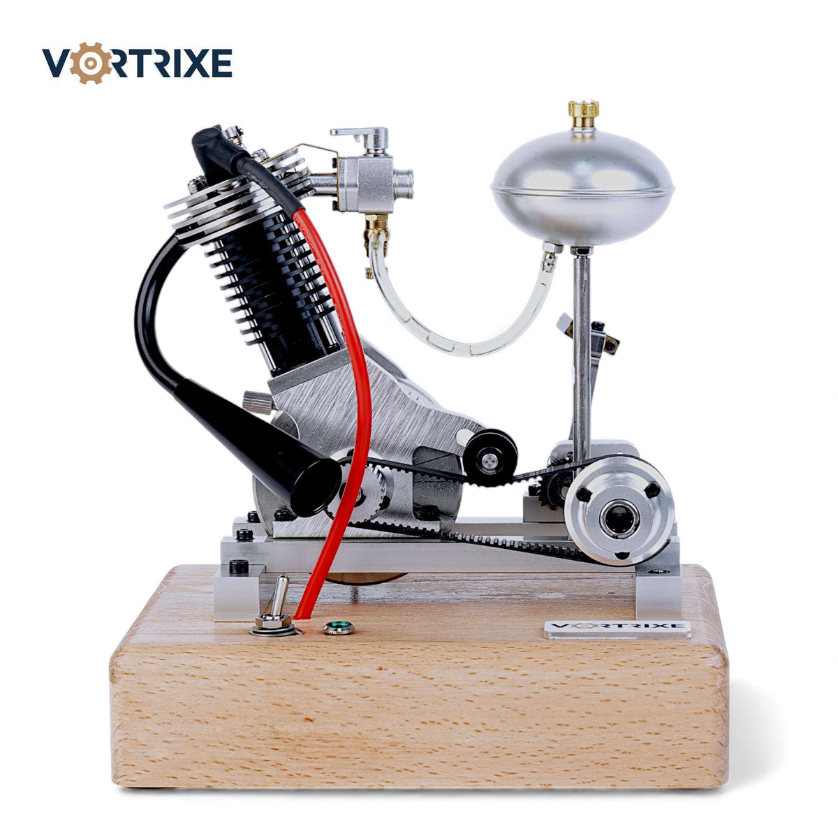 VORTRIXE Mini-Einzylinder-Motormodell aus Aluminiumlegierung 