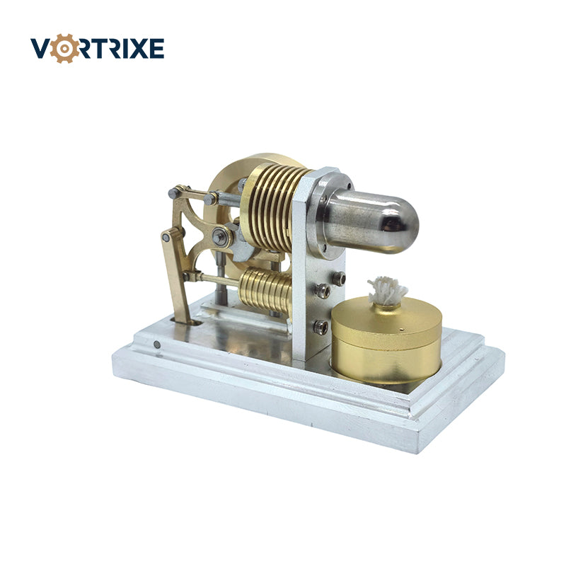 VORTRIXE Hot Horizontal Honeybee Stirling Engine Model