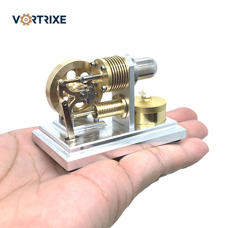 VORTRIXE Hot Horizontal Honeybee Stirling Engine Model