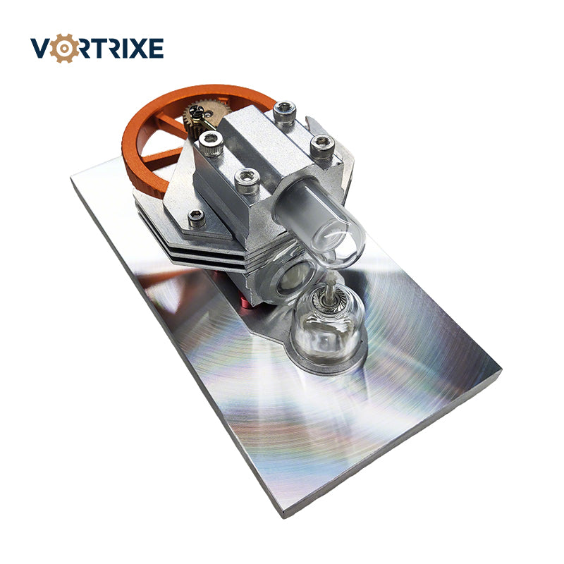 VORTRIXE Horizontal Single Stirling Engine Model Toy