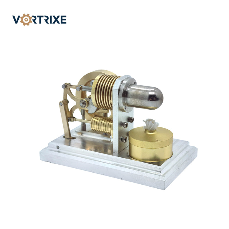 VORTRIXE Hot Horizontal Honeybee Stirling Engine Model