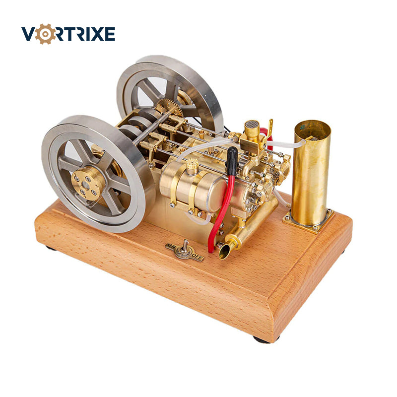 VORTRIXE Zweizylinder-OHV-Doppelschwungrad-Horizontal-Stationärmotor