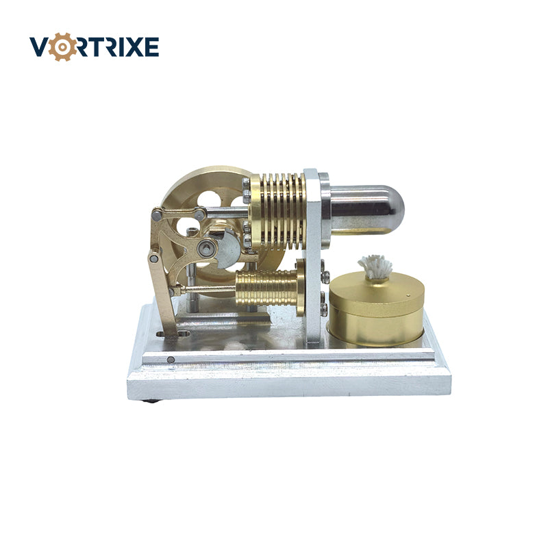 VORTRIXE Hot Horizontal Honeybee Stirling Engine Model