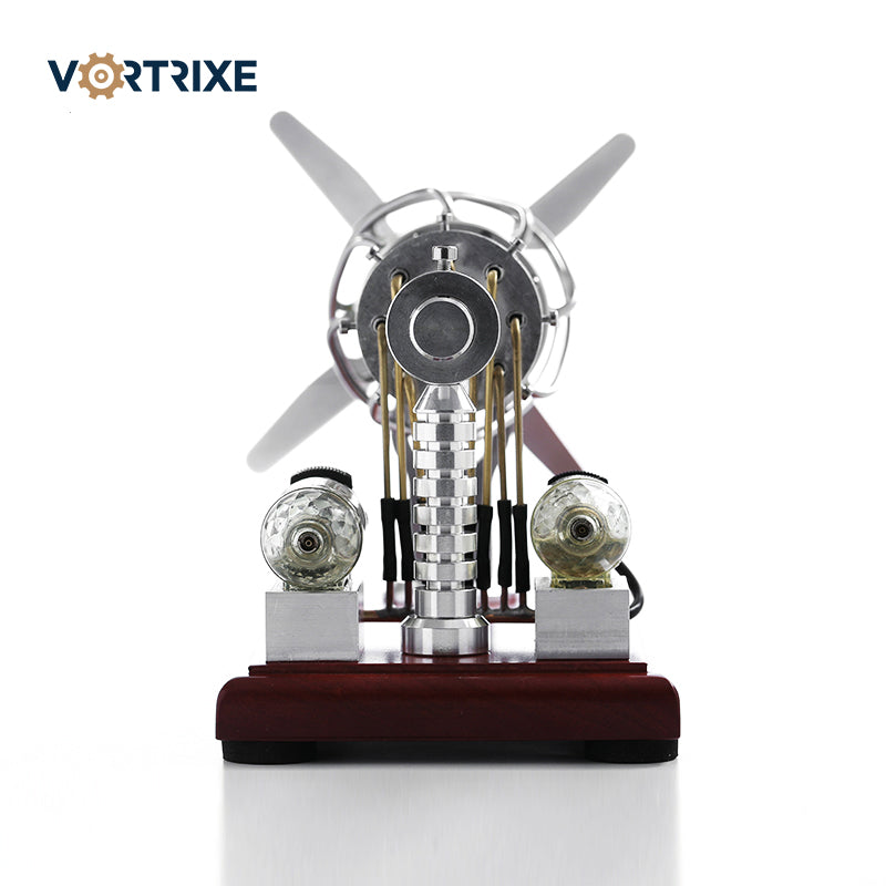 VORTRIXE 16 Cylinder Dual Fuel Bottle Hot Air Motor Generator