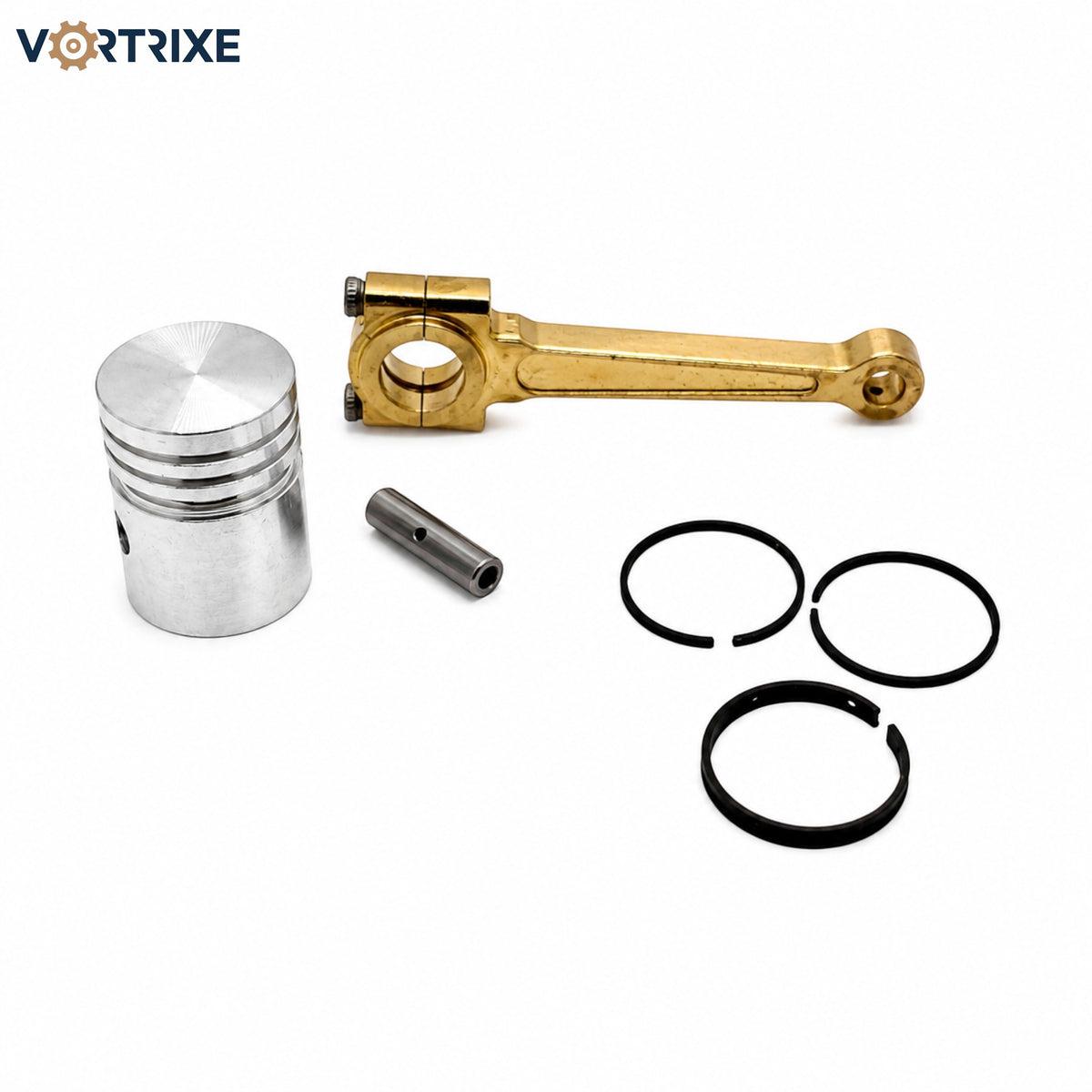 VORTRIXE & OKMO 916 Modèle de moteur à essence vintage avec pompe à huile indépendante et cylindre honé