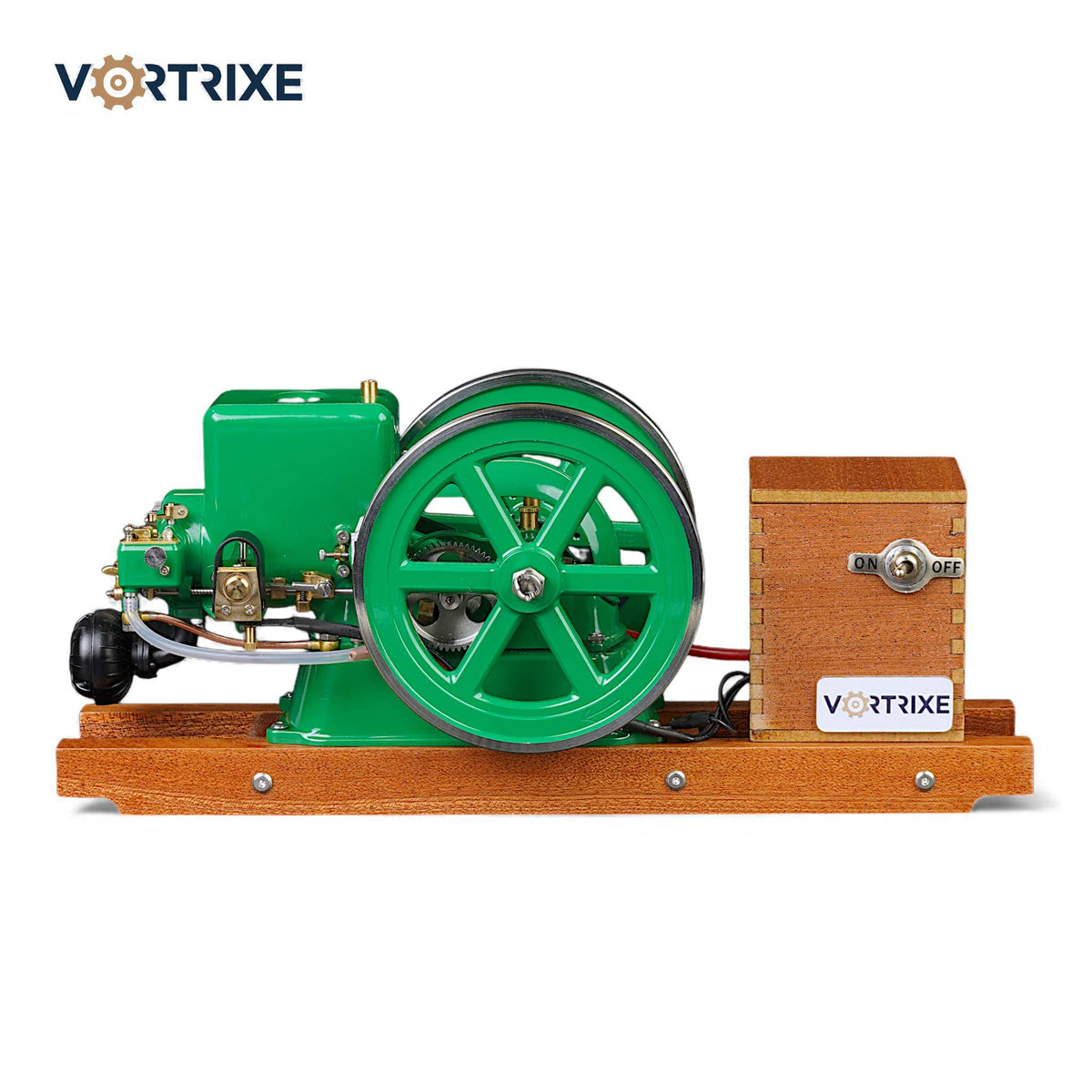 VORTRIXE & OKMO Z01 Morse Z 3.6cc Throttle-Controlled Miniature Gasoline Hit & Miss Engine Model