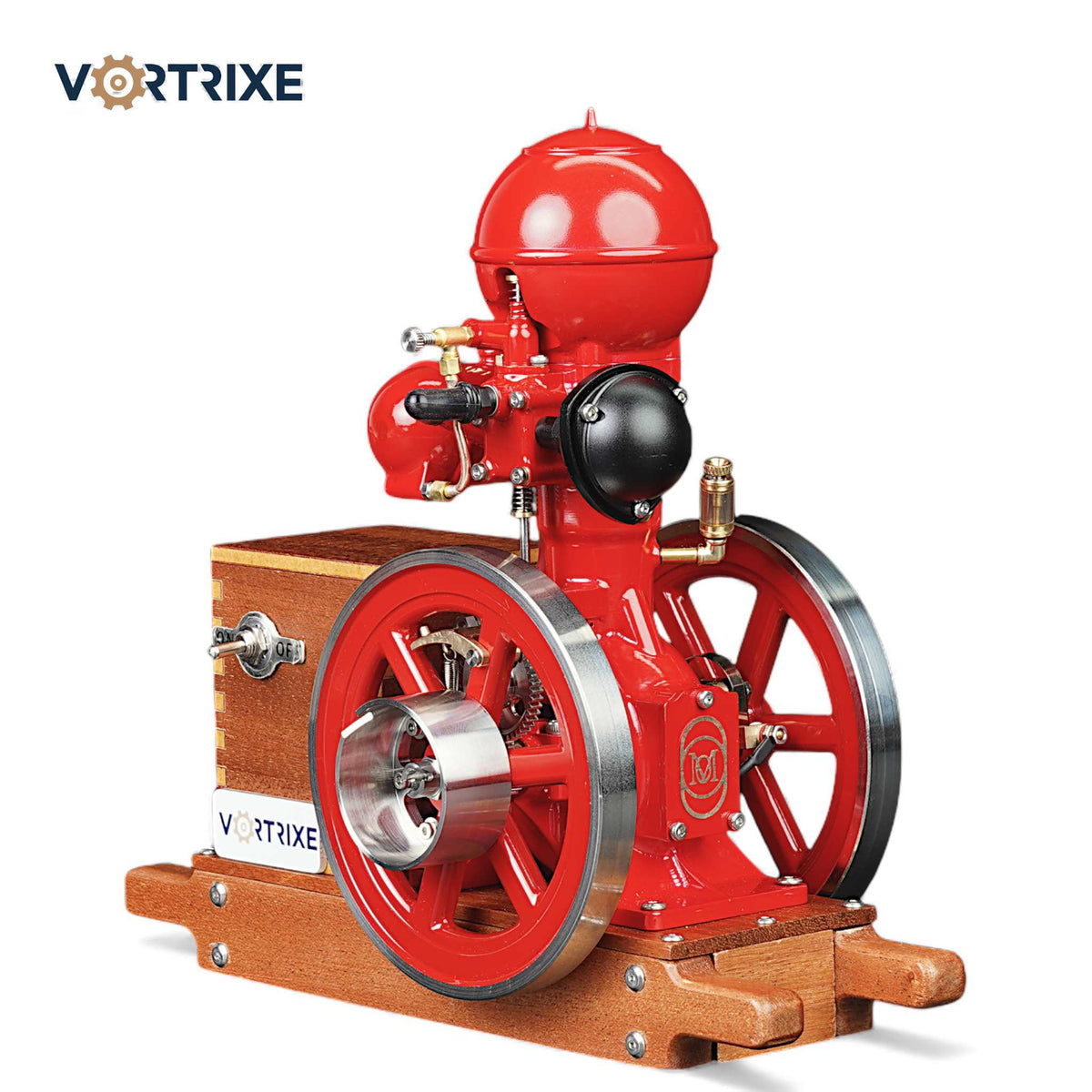 VORTRIXE Wasserkühlungs-Wärmestruktur Mini-Lernmodell mit Benzinmotor 