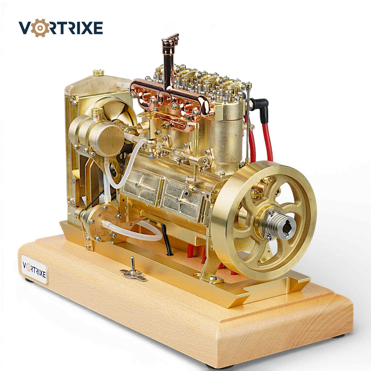 VORTRIXE Wasserkühlungs-Wärmestruktur Mini-Lernmodell mit Benzinmotor 