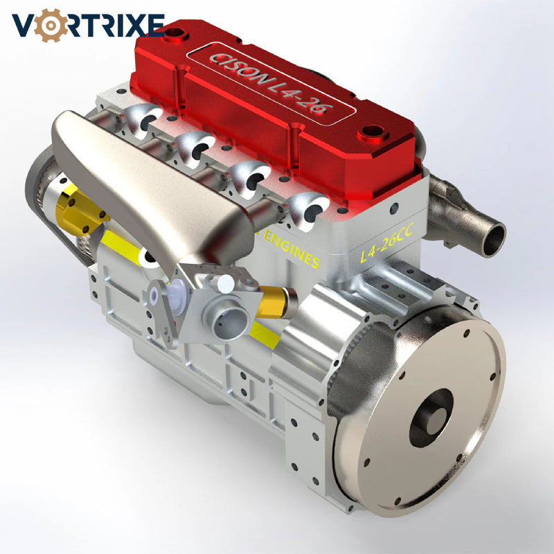 VORTRIXE &amp; TOYAN V8-Motor, 28 ccm OHV-Nitro-Motormodell 