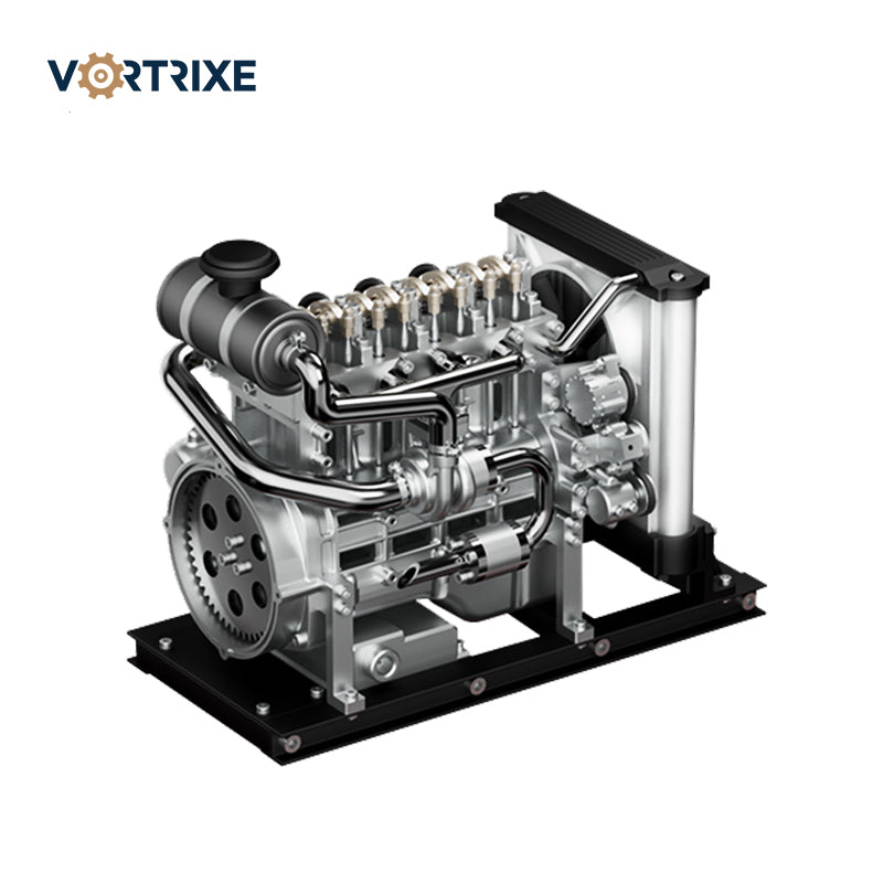 VORTRIXE &amp; TECHING L4-Dieselmotor-Modellbausatz 