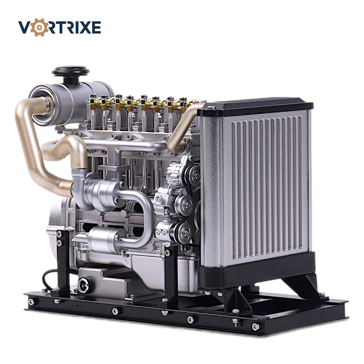 VORTRIXE & TECHING 300+PCS L4-Dieselmotor-Modellbausatz