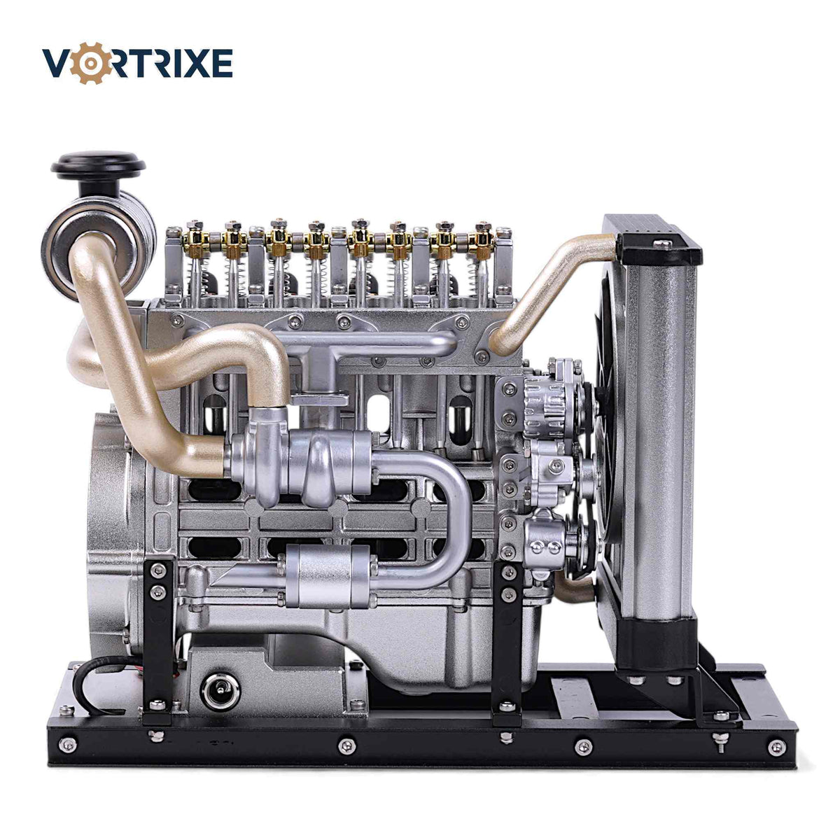 VORTRIXE & TECHING 300+PCS L4-Dieselmotor-Modellbausatz