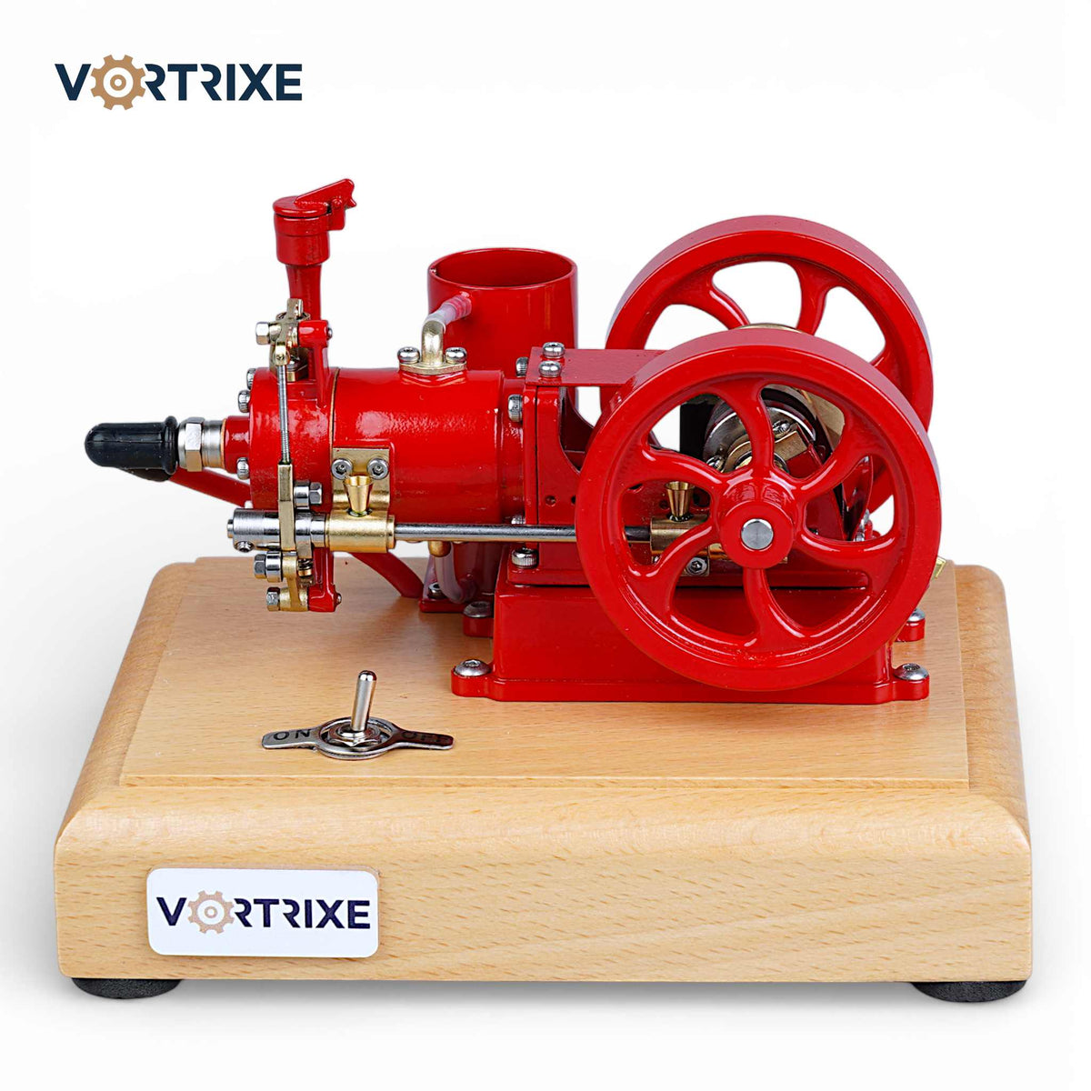 VORTRIXE & OKMO M25 Wasserkühlungs-Wärmestruktur-Mini-Lehrmodell eines Benzinmotors