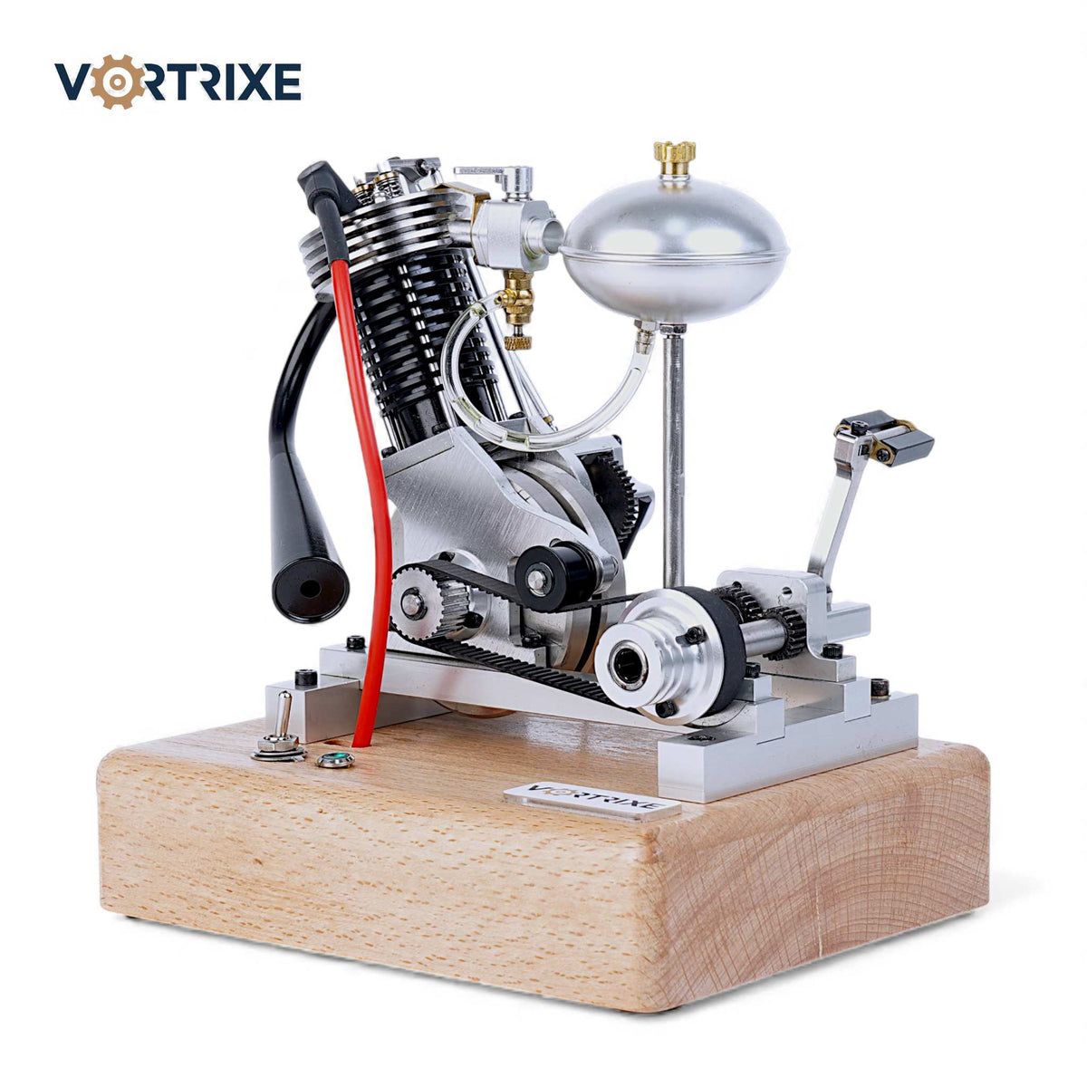 VORTRIXE Mini-Einzylinder-Motormodell aus Aluminiumlegierung 