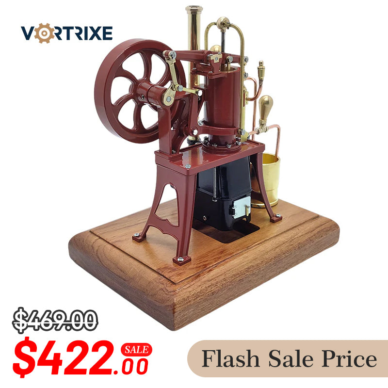 VORTRIXE Small Vertical Manual Flywheel Start Engine Model